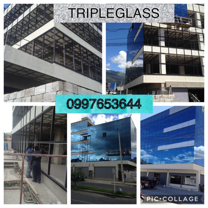 TRIPLEGLASS aluminio y vidrio