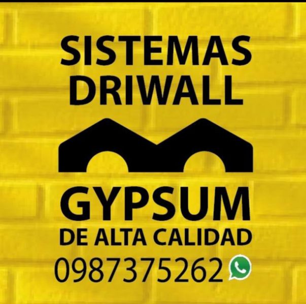 Sistemas Driwall Gypsum de alta calidad y acabados